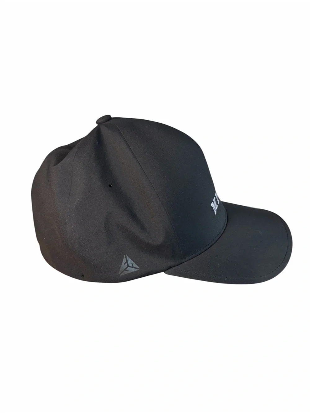 Midori Port Authority Black Baseball Cap - Flexfit Delta Size S/M
